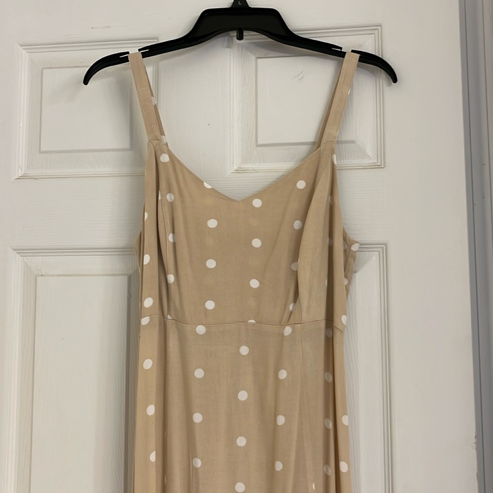 Slitted dress